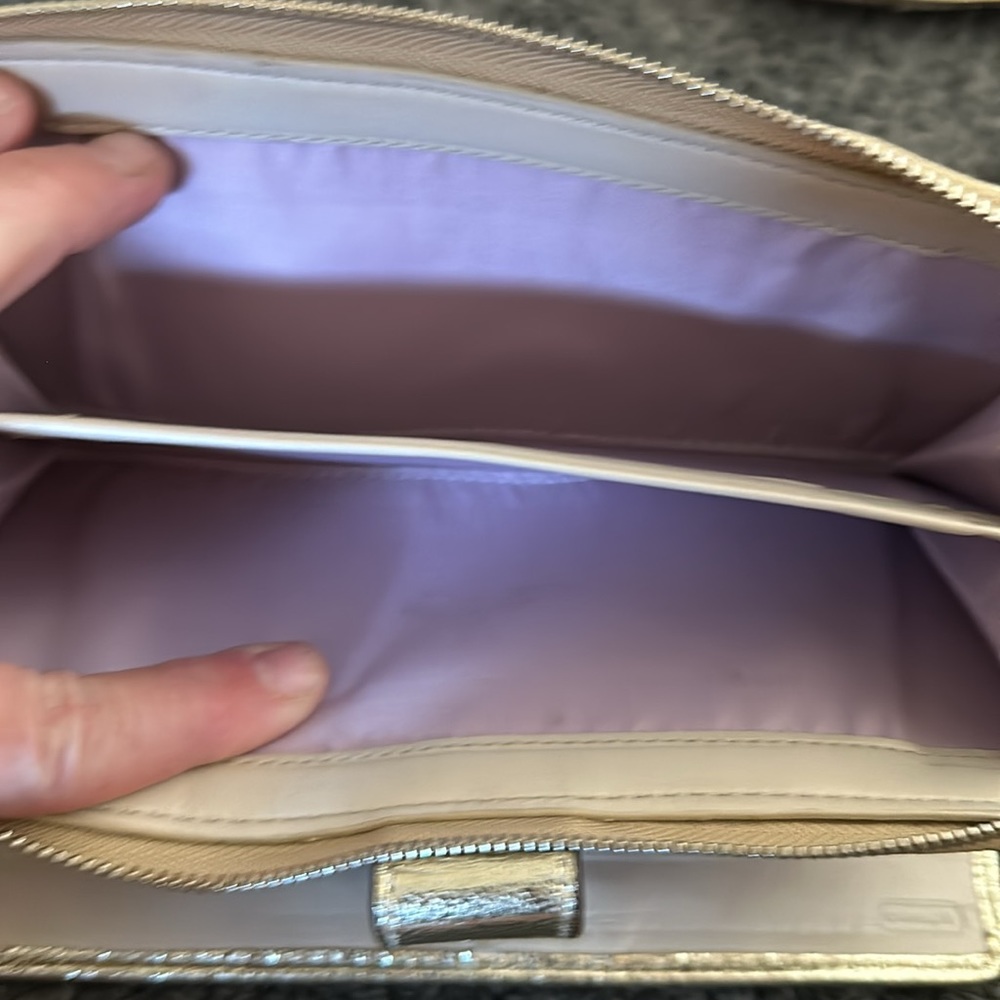 Coach lilac and gold bag with wallet and mini purse. - Picture 13 of 15